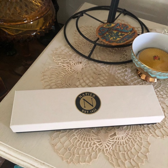 NAPIER Enamel Panel Bracelet - Picture 4 of 9